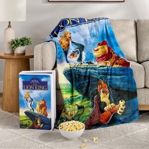 Disney The Lion King Classic VHS Boxed Silk Touch Throw, 50" x 70"